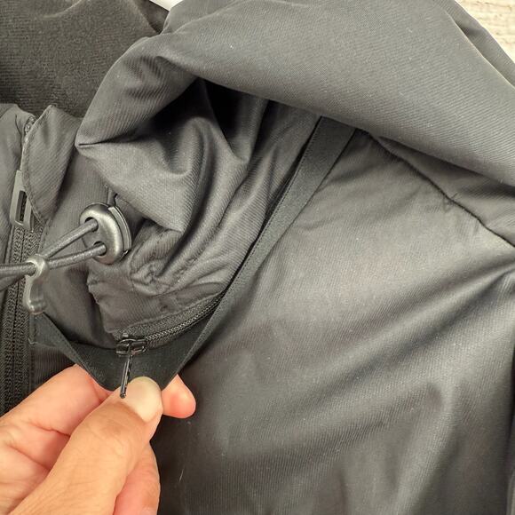 Adidas Tiro 17 LA Galaxy San Diego Winter Jacket Adult Large Black Puffer - Picture 7 of 12